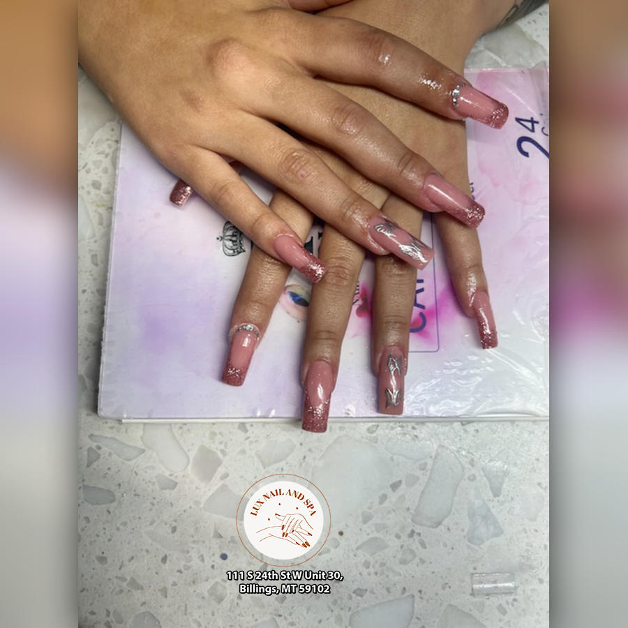 Nail design at Lux Nail and Spa